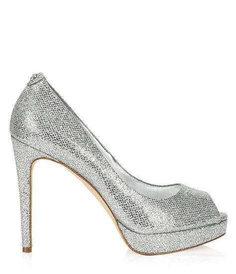 michael kors erika platform glitter|MICHAEL Michael Kors Women's Erika Glitter Platform .